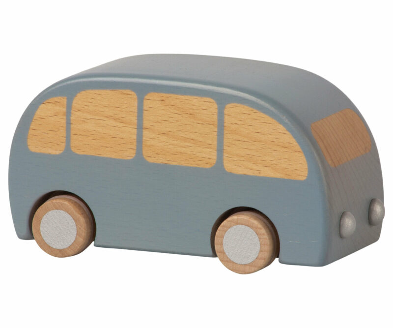 Maileg Wooden Bus Blue