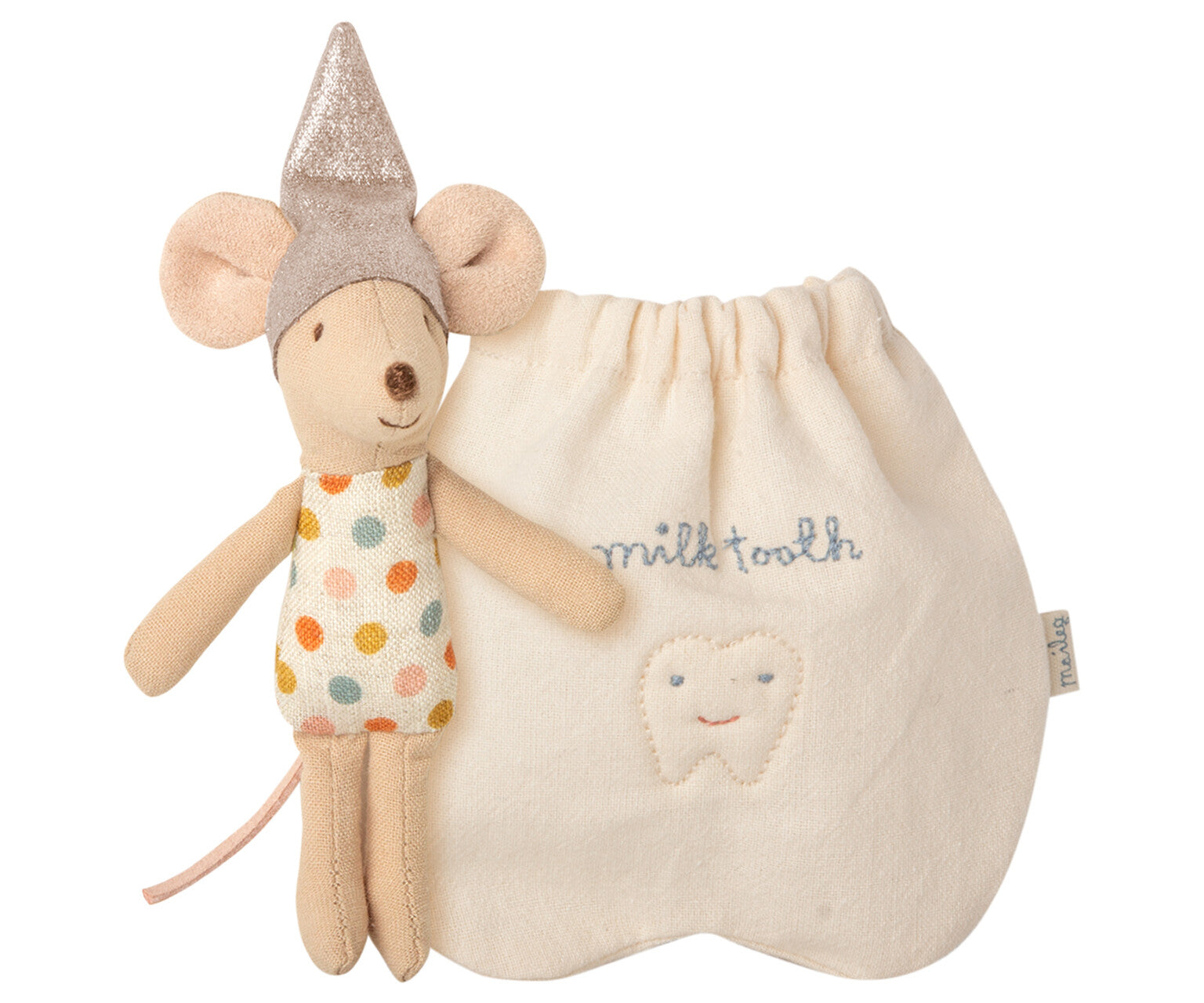 Maileg Tooth Fairy Little Mouse in Bag
