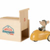 Maileg Yellow Mouse Car with Garage