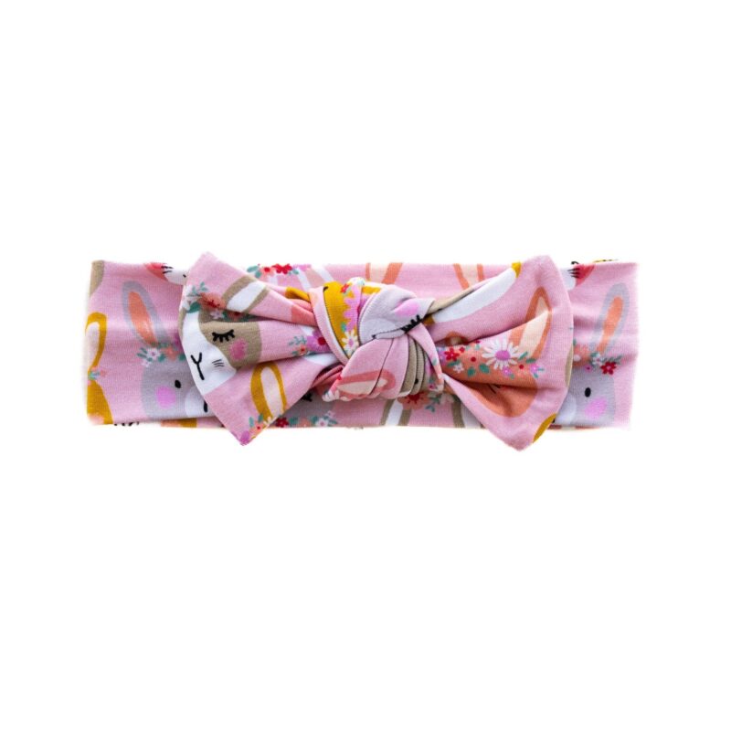 Little Sleepies Boho Bunnies Bamboo Viscose Bow Headband