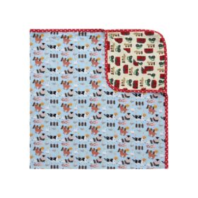 Ellie K's Closet C Old McDonald Bamboo Viscose Cuddle Blanket