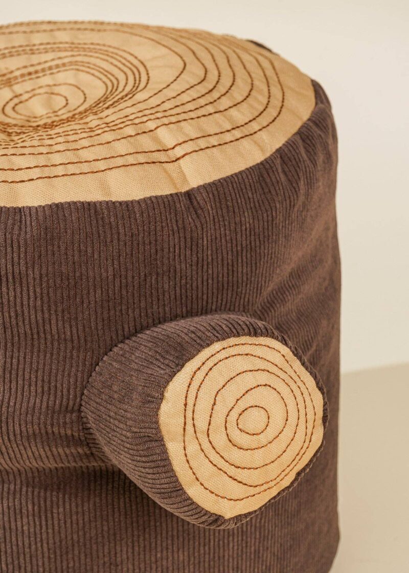 Coco Village Log Pouf Play Stool