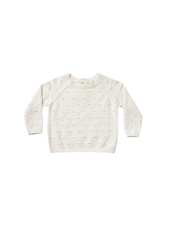 Quincy Mae Bailey Knit Sweater in Ivory