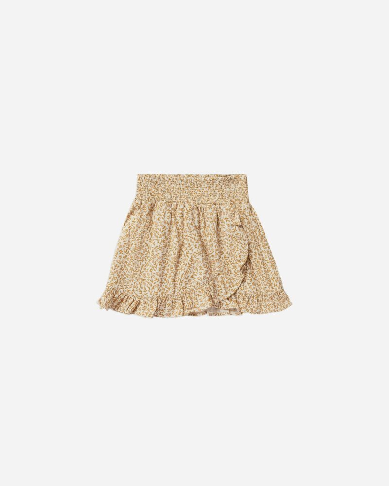 Rylee+Cru Marigold Ruffle Wrap Skirt