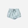 Rylee+Cru Aqua Tie Dye Swim Trunk