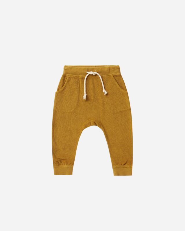 Rylee + Cru Gold Terry Sweatpant - FINAL SALE