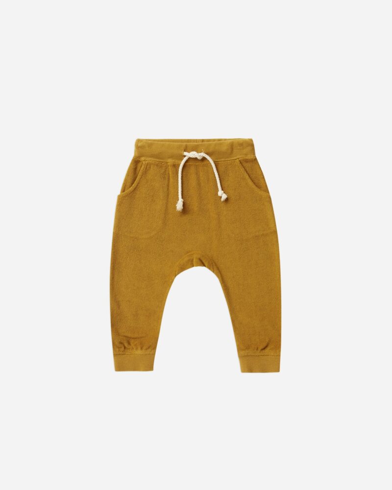 Rylee+Cru Gold Terry Sweatpant