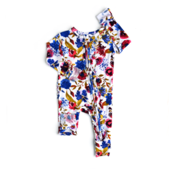 Gigi and Max Sophia Bamboo Viscose Ruffled Zippy