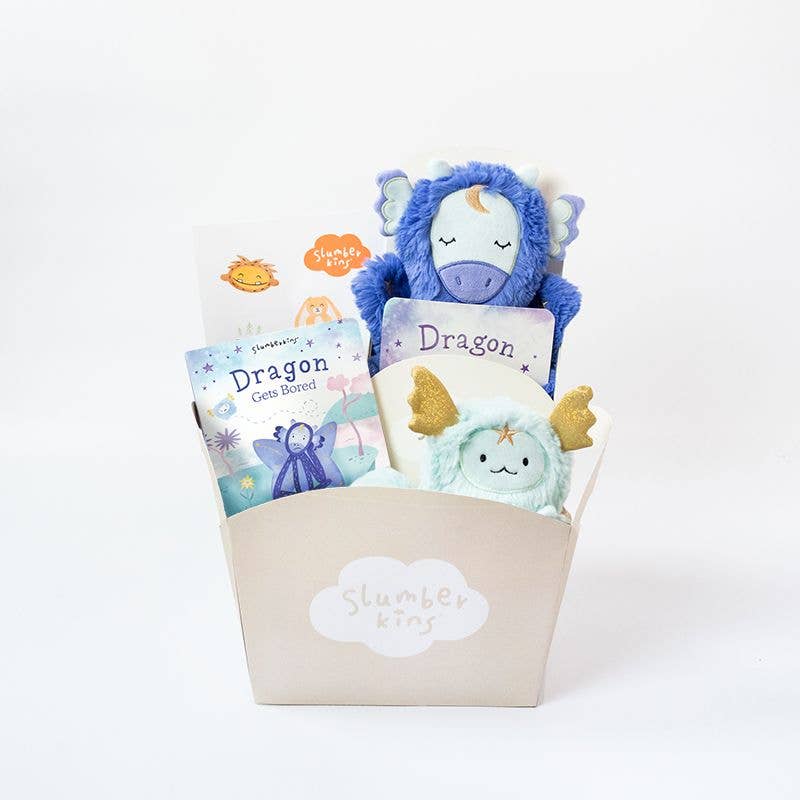 Slumberkins Celestial Dragon Snuggler Creativity Gift Basket