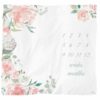 Itzy Ritzy Cutie Captures Floral Milestone Blanket with monthly markers