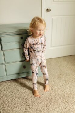 Stone and Rose Seas the Day Long Sleeve Bamboo Viscose Pajama Set