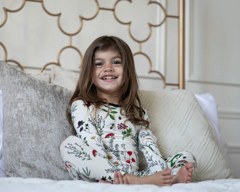 Peregrine Kidswear Botanical Bamboo Viscose Pajama Set