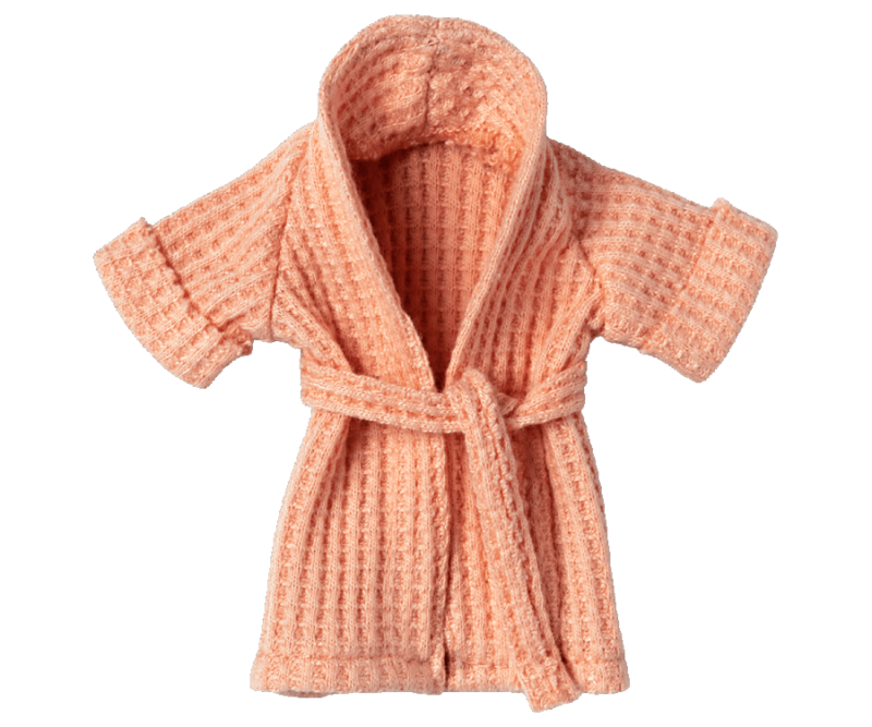 Maileg Bathrobe in Coral