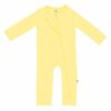 Kyte BABY Zippered Romper in Daffodil