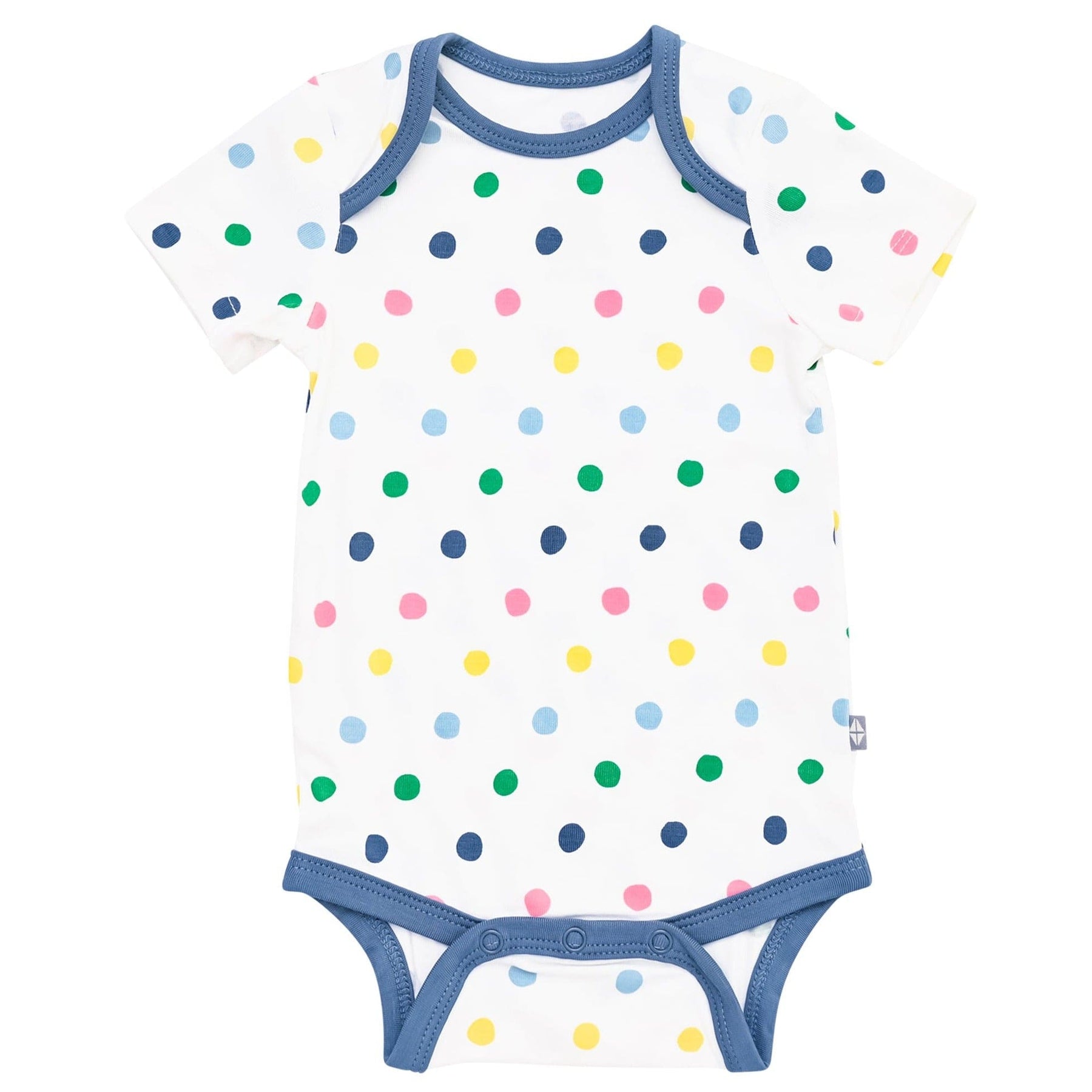 Kyte BABY Bodysuit in Spring Polka Dots