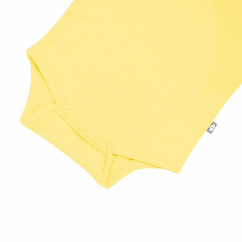 Kyte BABY Sleeveless Bodysuit in Daffodil