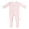 Kyte BABY Snap Footie in Blush Kyte BABY Snap Footie in Blush