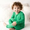 Kyte BABY Toddler Pajama Set in Fern
