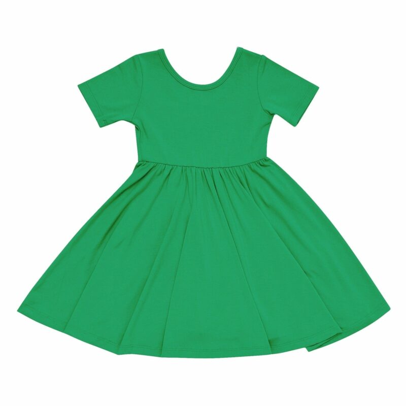 Kyte BABY Twirl Dress in Fern