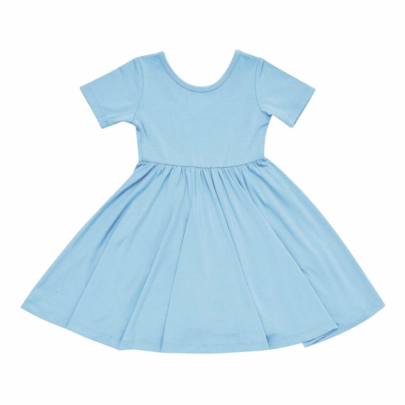 Kyte BABY Twirl Dress in Stream