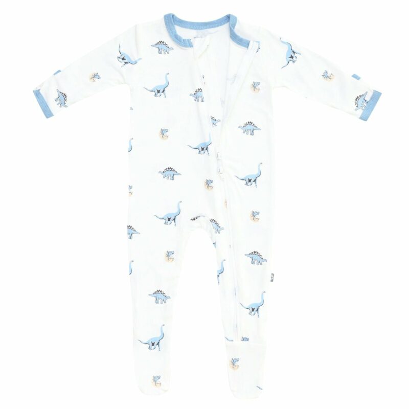 Kyte BABY Zippered Footie in Jurassic