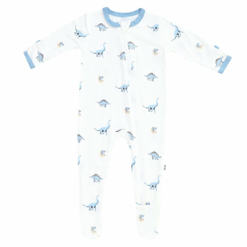 Kyte BABY Zippered Footie in Jurassic