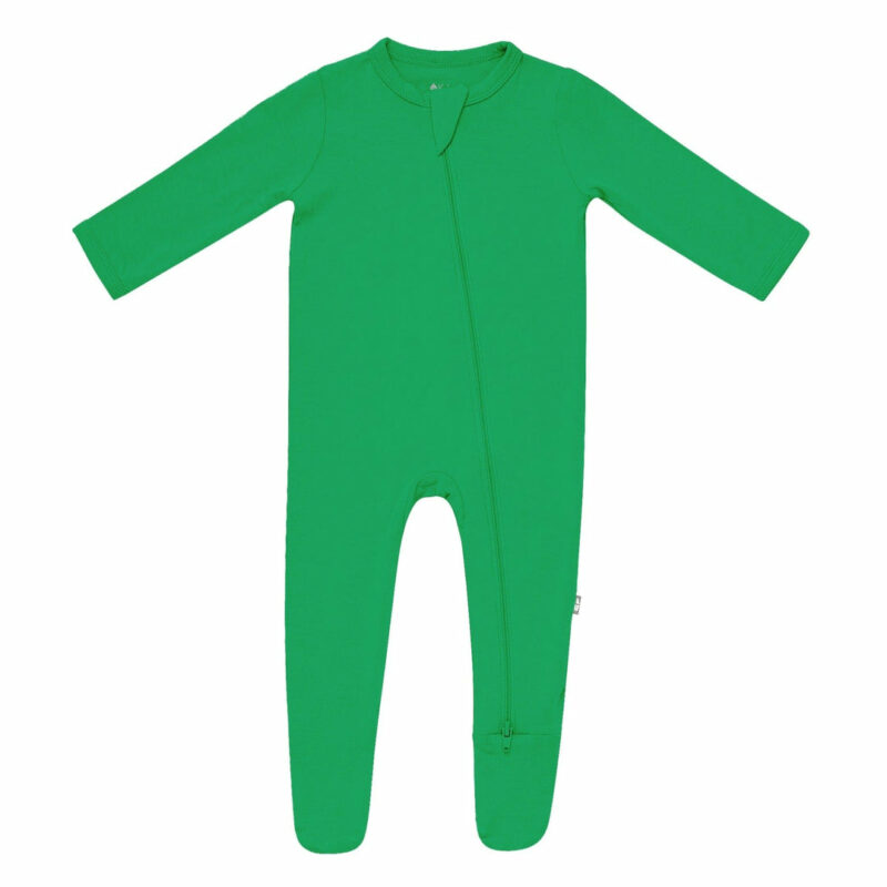 Kyte BABY Zippered Footie in Fern