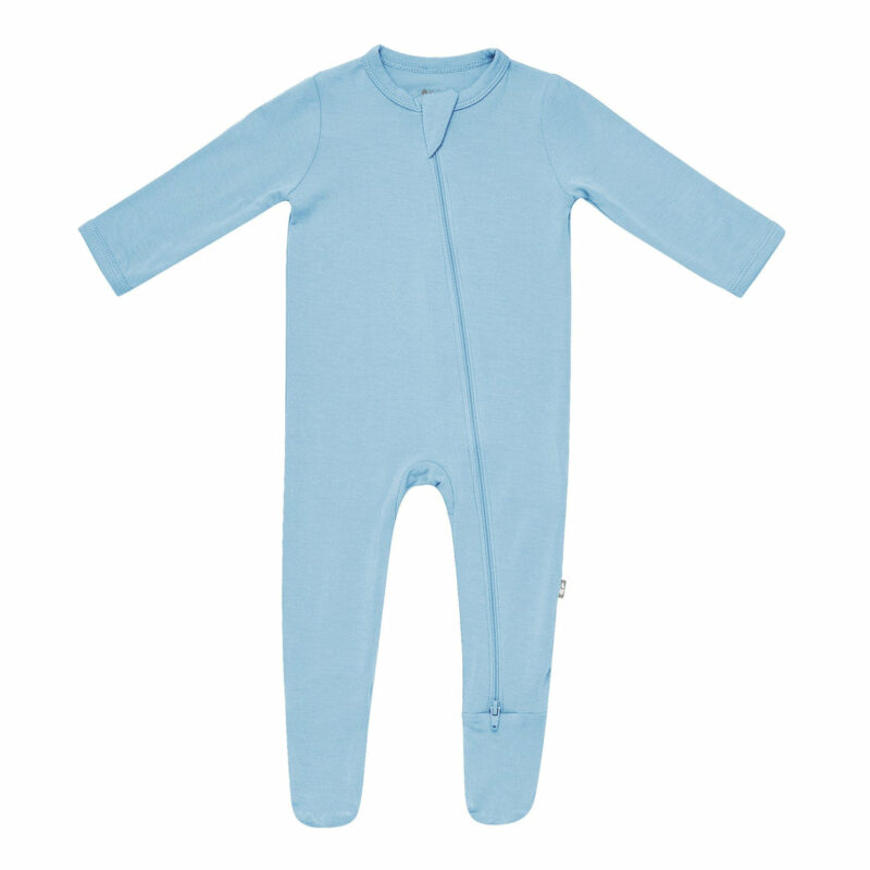 Kyte BABY Zippered Footie in Stream