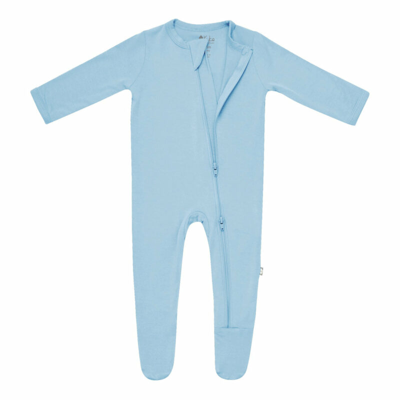 Kyte BABY Zippered Footie in Stream