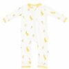 Kyte BABY Zippered Romper in Hop