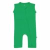 Kyte BABY Sleeveless Zippered Romper in Fern