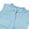 Kyte BABY Sleeveless Zippered Romper in Stream