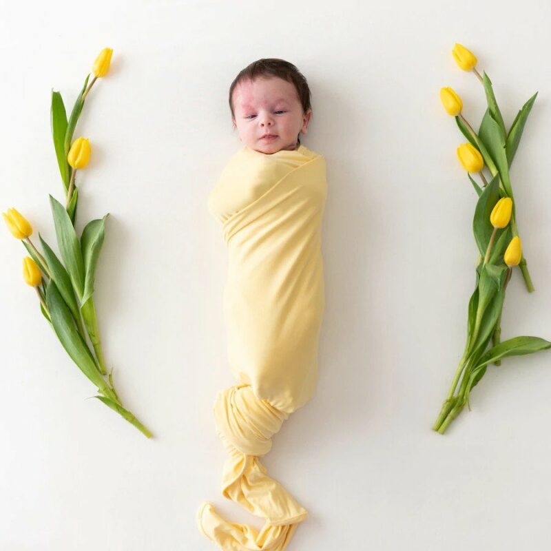 Kyte BABY Swaddle Blanket in Daffodil
