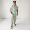 Little Sleepies Rad Rabbits Men's Bamboo Viscose Pajama Pants