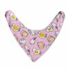 Little Sleepies Pink Breakfast Buddies Bamboo Viscose Bib