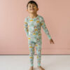 Little Sleepies Rad Rabbits Two-Piece Bamboo Viscose Pajama Set