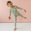 Little Sleepies Rad Rabbits Two-Piece Bamboo Viscose Pajama Set