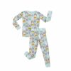 Little Sleepies Rad Rabbits Two-Piece Bamboo Viscose Pajama Set