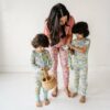 Little Sleepies Rad Rabbits Short Sleeve Bamboo Viscose Pajama Set