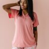 Little Sleepies Boho Bunnies Bamboo Viscose Women's Pajama Top