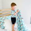 Birdie Bean Mila Bamboo Viscose Toddler Blanket