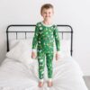 Little Sleepies Green Farm Animals Bamboo Viscose Pajama Set