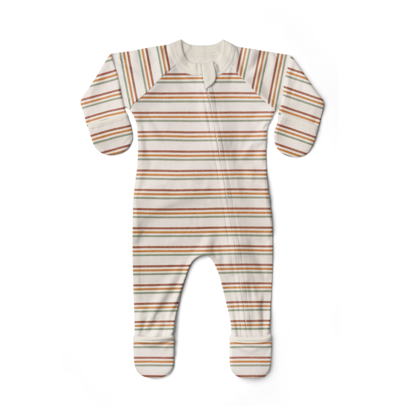 goumi Timberline Bamboo Organic Cotton Footie