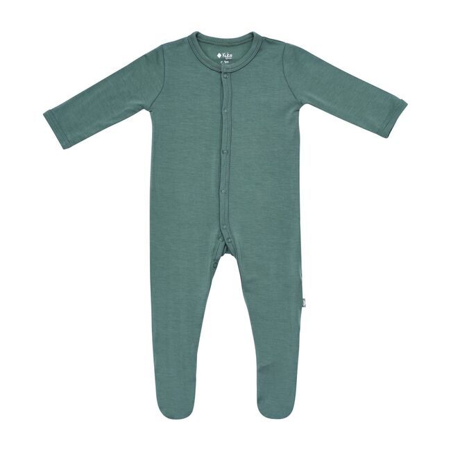 Kyte BABY Snap Footie in Pine Blossom