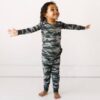 Little Sleepies Vintage Camo Bamboo Viscose Two-Piece Pajama Set