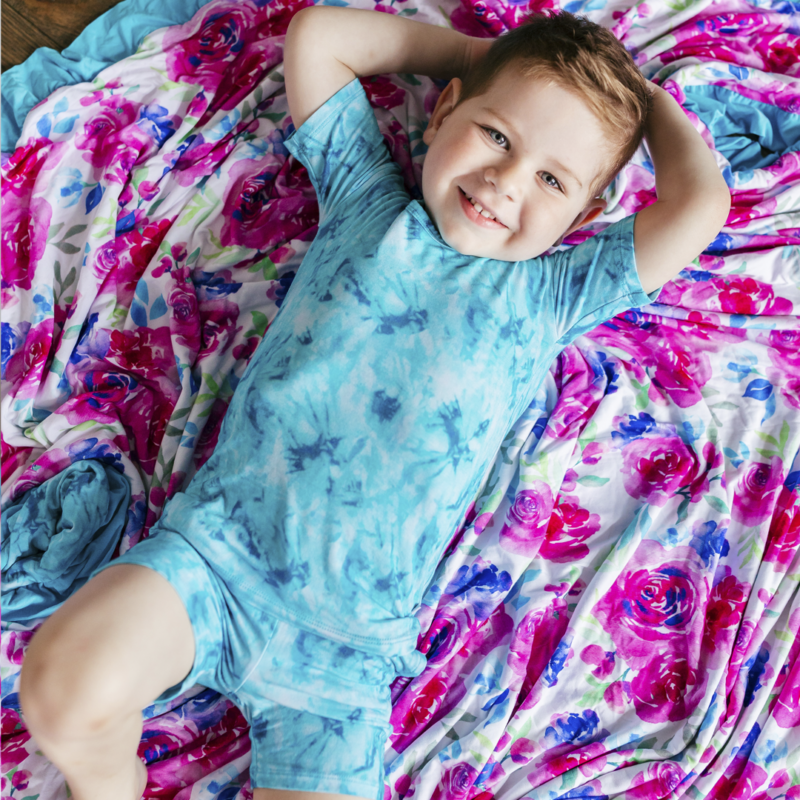 Hanlyn Collective Catchin Waves Bamboo Viscose Shortie Loungies
