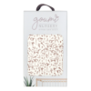 goumi Garden Bamboo Organic Cotton Crib Sheet