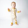 Emerson and Friends Rainbow Bamboo Viscose Convertible Footie