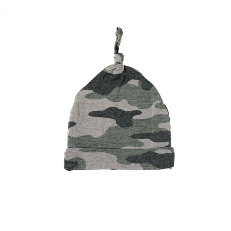 Little Sleepies Vintage Camo Bamboo Viscose Infant Beanie Hat