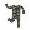 Little Sleepies Vintage Camo Bamboo Viscose Zippy